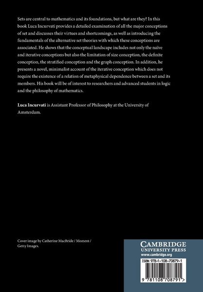 Produktbild: Conceptions of Set and the Foundations of Mathematics