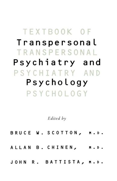 Produktbild: Textbook Of Transpersonal Psychiatry And Psychology