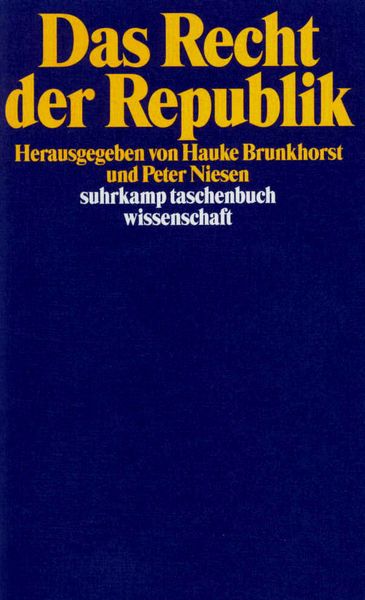 Produktbild: Das Recht der Republik