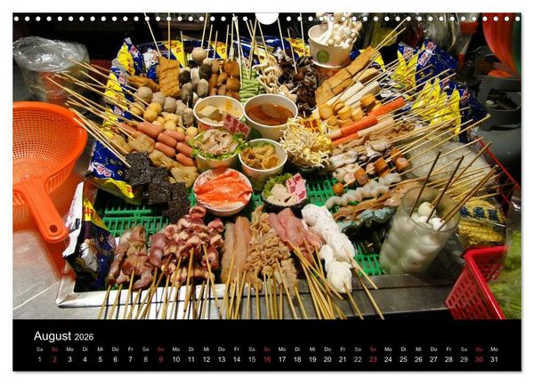 Produktbild: Taiwan kulinarisch erleben (Wandkalender 2026 DIN A3 quer), CALVENDO Monatskalender