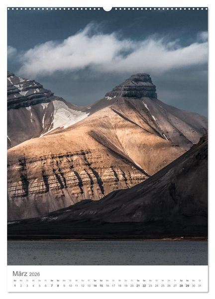 Produktbild: Die Arktis - Naturfotografien aus Spitzbergen (hochwertiger Premium Wandkalender 2026 DIN A2 hoch), Kunstdruck in Hochglanz