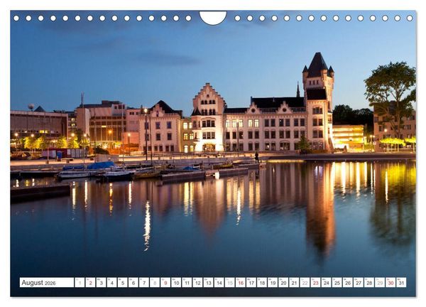 Produktbild: Blaue Stunde in Nordrhein-Westfalen (Wandkalender 2026 DIN A4 quer), CALVENDO Monatskalender