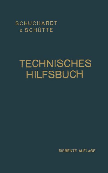 Produktbild: Technisches Hilfsbuch