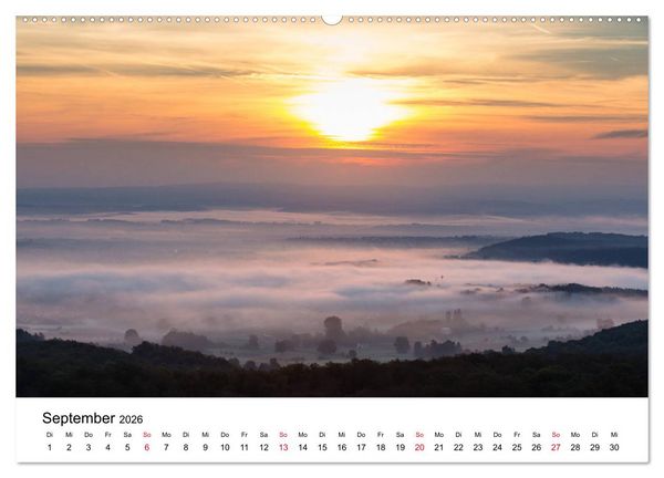 Produktbild: Wundersch&ouml;nes Nordhessen - Magische Momente (hochwertiger Premium Wandkalender 2026 DIN A2 quer), Kunstdruck in Hochglanz