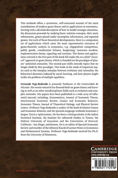 Produktbild: Economics and the Theory of Games