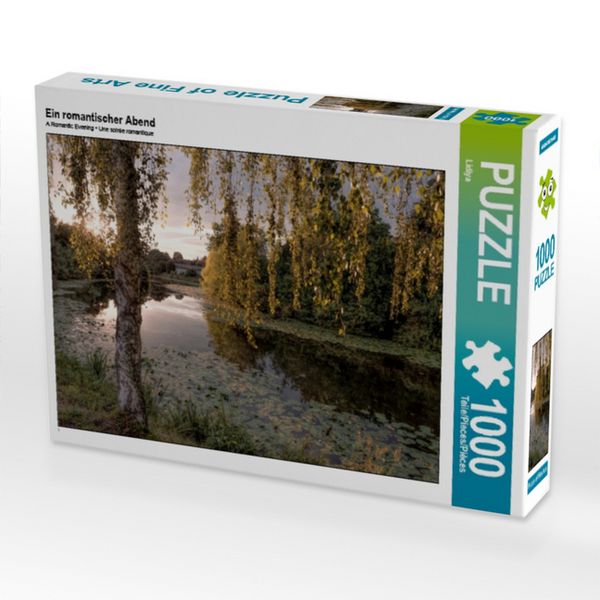 CALVENDO Puzzle Ein romantischer Abend | 1000 Teile Lege-Größe 64 × 48 cm Foto-Puzzle für glückliche Stunden
