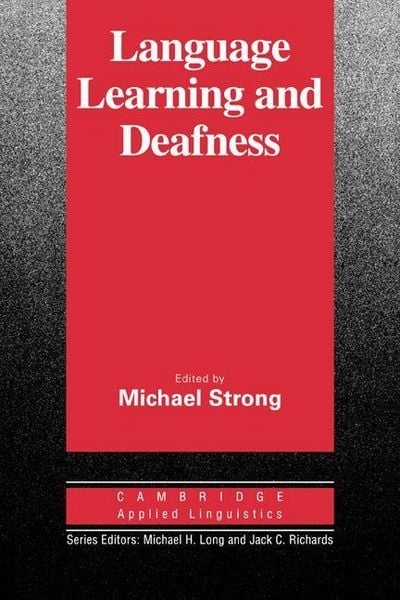 Produktbild: Language Learning and Deafness