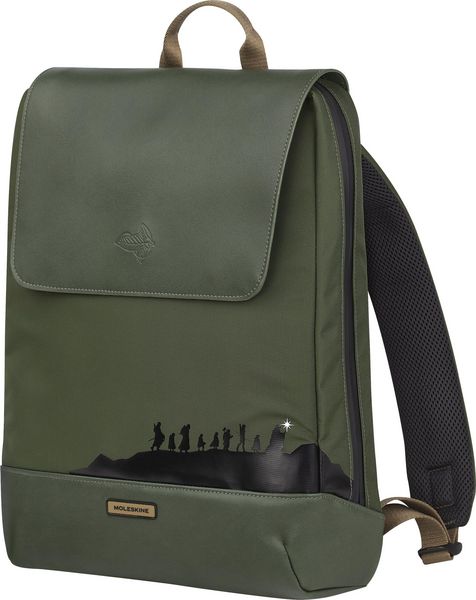 Produktbild: Moleskine Der Herr der Ringe Metro Backpack Slim, Moosgr&uuml;n