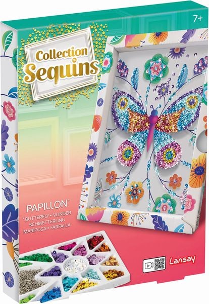 Produktbild: Lansay - Paillettenkunst Schmetterling