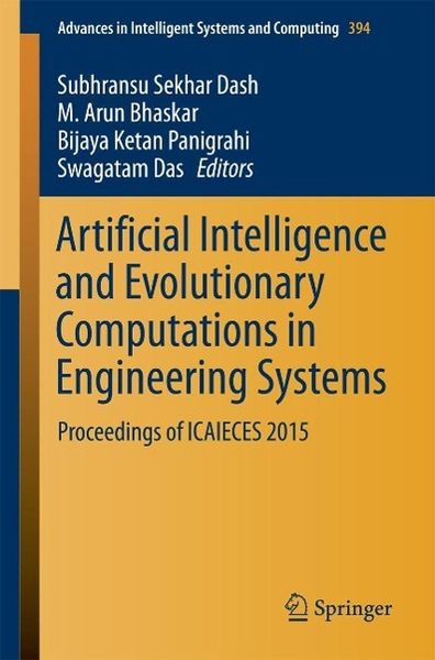 Produktbild: Artificial Intelligence and Evolutionary Computations in Engineering Systems