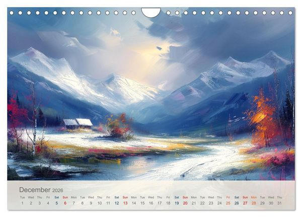 Produktbild: Impressions of landscape (Wall Calendar 2026 DIN A4 landscape), CALVENDO 12 Month Wall Calendar