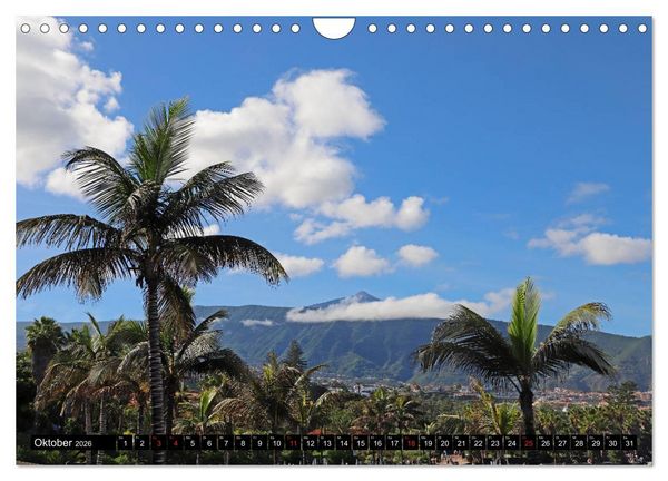 Produktbild: Puerto de la Cruz - Stadt am Atlantik (Wandkalender 2026 DIN A4 quer), CALVENDO Monatskalender
