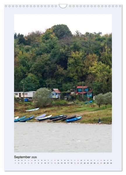 Produktbild: Die Donau von Passau zum Delta (Wandkalender 2026 DIN A3 hoch), CALVENDO Monatskalender