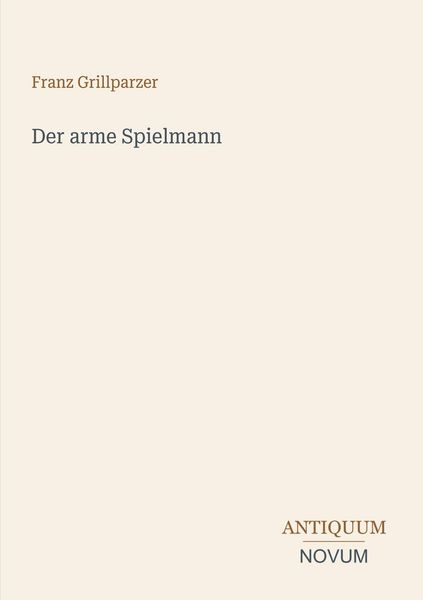 Produktbild: Der arme Spielmann