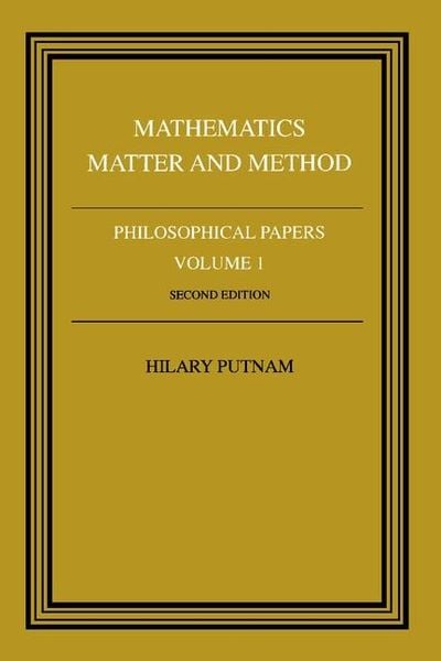 Produktbild: Mathematics, Matter and Method: Volume 1
