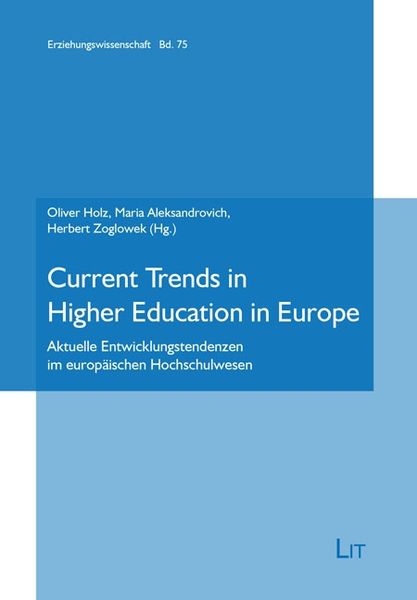 Produktbild: Current Trends in Higher Education in Europe