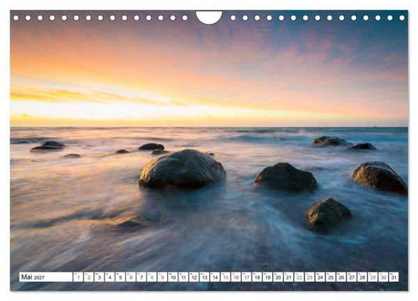 Produktbild: Insel R&uuml;gen - Die K&uuml;ste von Sellin bis Kap Arkona (Wandkalender 2027 DIN A4 quer), CALVENDO Monatskalender