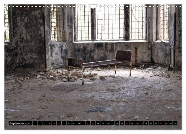 Produktbild: Beelitz Heilst&auml;tten-Faszination des Verfalls (Wandkalender 2026 DIN A3 quer), CALVENDO Monatskalender