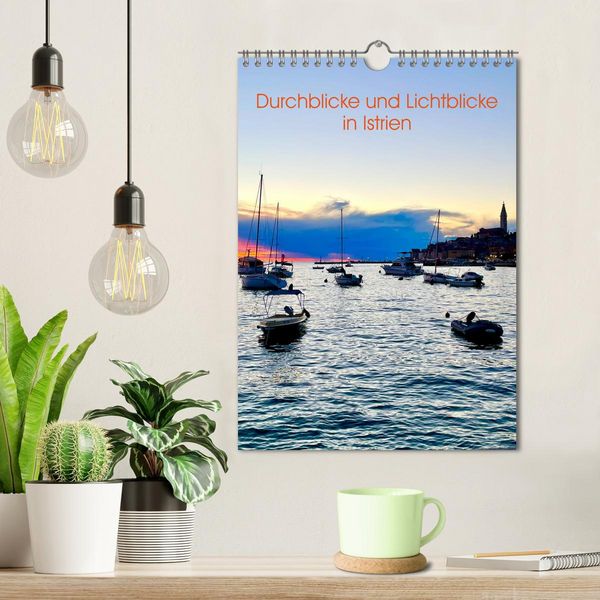 Produktbild: Durchblicke und Lichtblicke in Istrien (Wandkalender 2026 DIN A4 hoch), CALVENDO Monatskalender