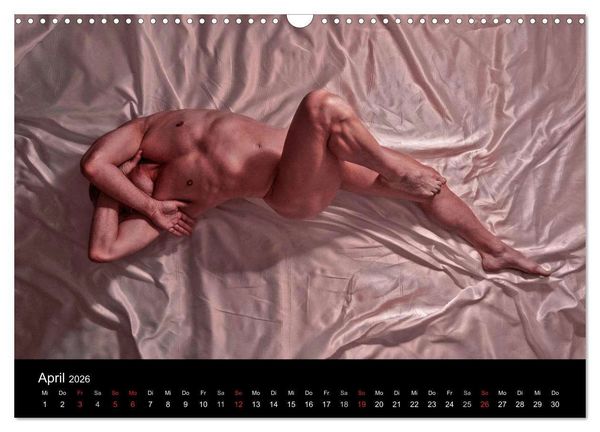 Produktbild: M&Auml;NNER - AKTE ZWISCHEN KRAFT UND SINNLICHKEIT (Wandkalender 2026 DIN A3 quer), CALVENDO Monatskalender