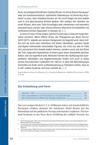 Produktbild: Der Sandmann von E. T. A. Hoffmann (Textausgabe)