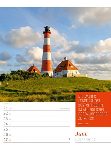 Produktbild: Augenblicke der Achtsamkeit Wochenplaner Kalender 2027