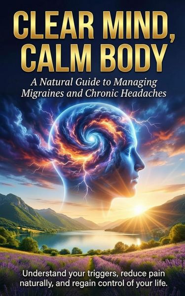 Produktbild: Clear Mind, Calm Body: A Natural Guide to Managing Migraines and Chronic Headaches
