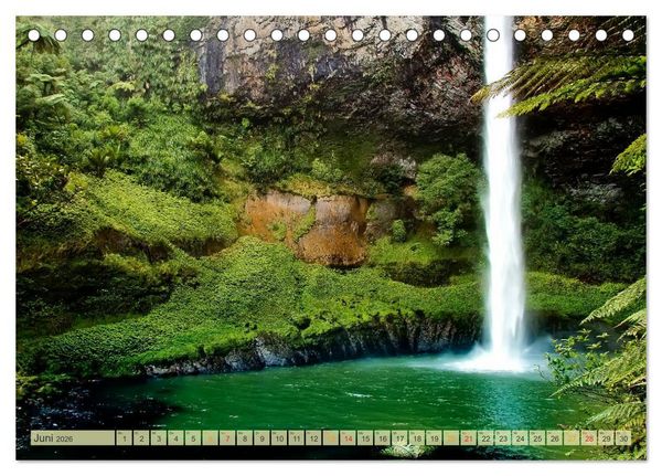 Produktbild: Neuseeland - atemberaubend sch&ouml;n (Tischkalender 2026 DIN A5 quer), CALVENDO Monatskalender
