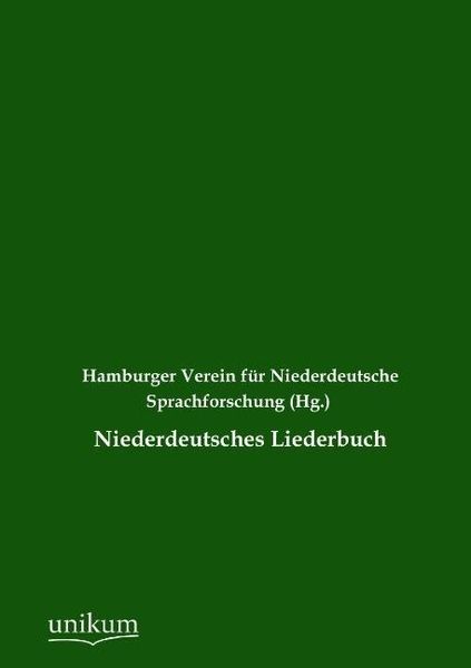 Produktbild: Niederdeutsches Liederbuch