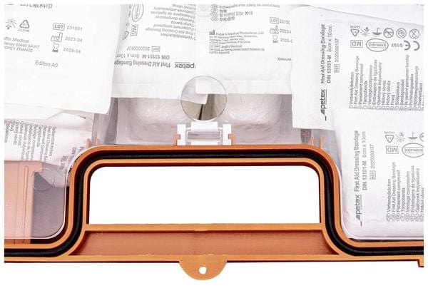 Produktbild: Petex 43924135 Erste Hilfe Koffer DIN 13157 280 x 115 x 200 Orange