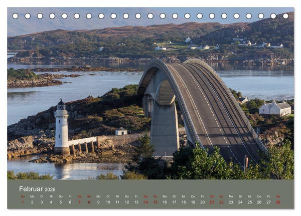 Produktbild: Isle of Skye, die raue schottische Sch&ouml;nheit (Tischkalender 2026 DIN A5 quer), CALVENDO Monatskalender