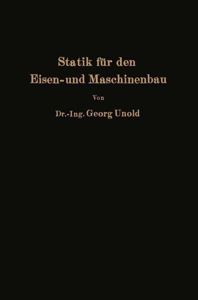 Produktbild: Statik f&uuml;r den Eisen- und Maschinenbau