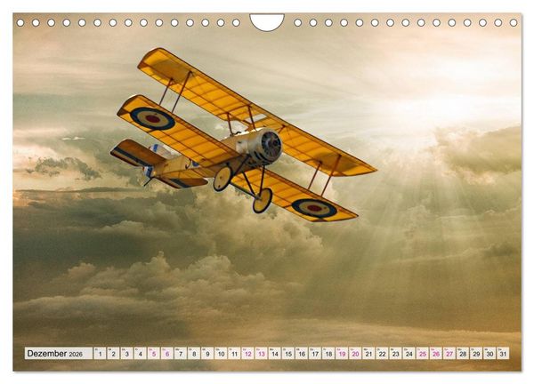 Produktbild: Modellflugzeuge in ACTION (Wandkalender 2026 DIN A4 quer), CALVENDO Monatskalender