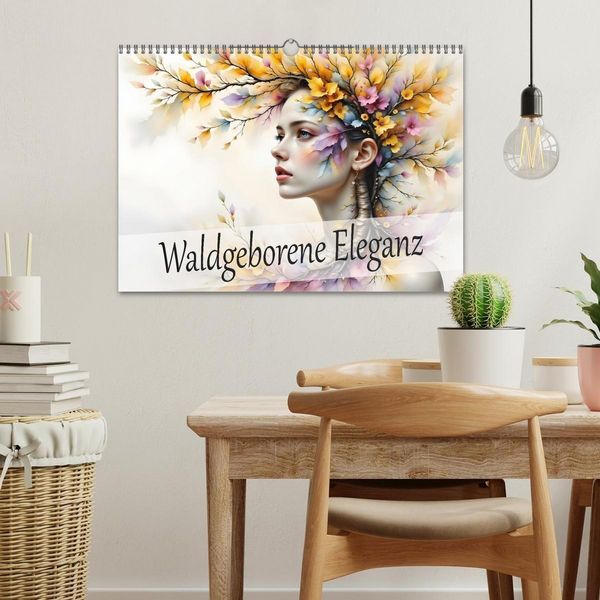 Produktbild: Waldgeborene Eleganz (Wandkalender 2026 DIN A3 quer), CALVENDO Monatskalender
