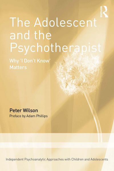 Produktbild: The Adolescent and the Psychotherapist