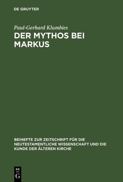 Produktbild: Der Mythos bei Markus