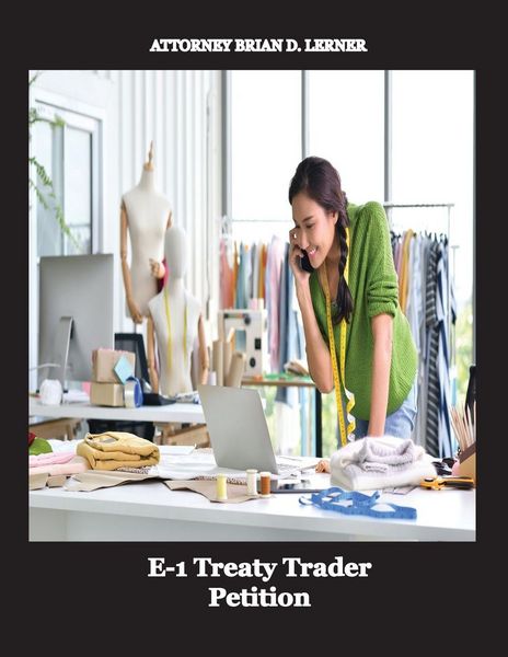 Produktbild: E-1 Treaty Trader Petition