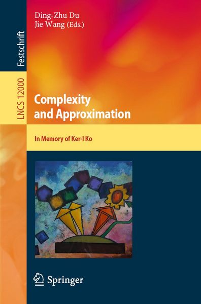 Produktbild: Complexity and Approximation
