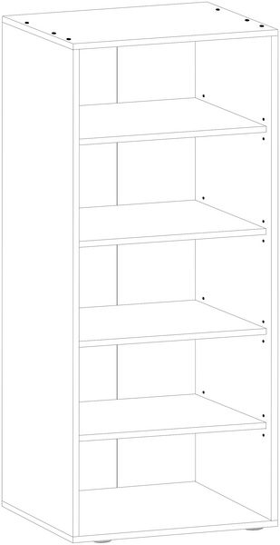 Produktbild: Holz Kleiderschrank Schuhschrank Vandol