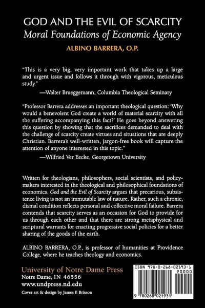 Produktbild: God and the Evil of Scarcity