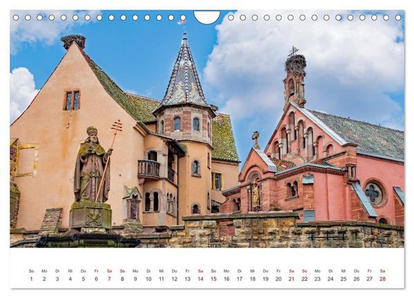 Produktbild: Eguisheim - M&auml;rchendorf im Elsass (Wandkalender 2026 DIN A4 quer), CALVENDO Monatskalender