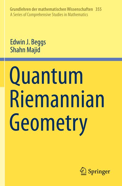 Produktbild: Quantum Riemannian Geometry