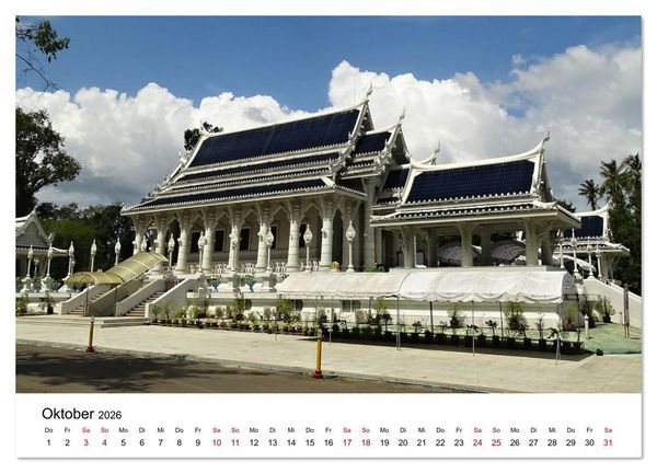 Produktbild: Sehnsuchtsland Thailand (Wandkalender 2026 DIN A2 quer), CALVENDO Monatskalender