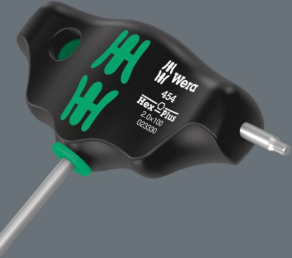 Produktbild: Wera 454 Imperial Innen-Sechskantschraubendreher Schl&uuml;sselweite (Zoll): 5/64 Zoll Klingenl&auml;nge: 150 mm
