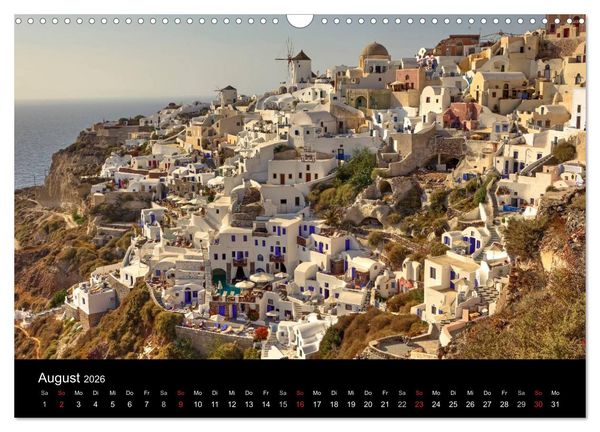 Produktbild: Die Kykladen (Wandkalender 2026 DIN A3 quer), CALVENDO Monatskalender