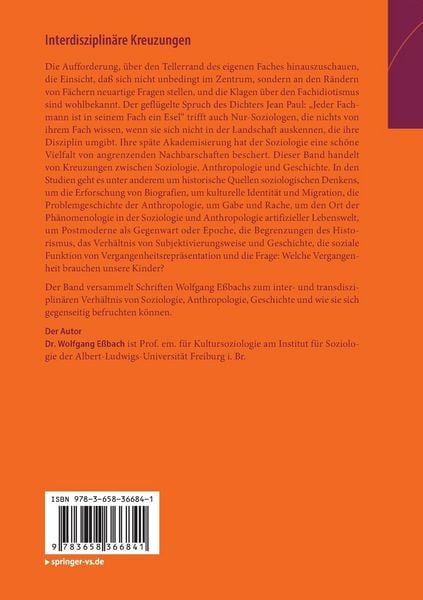 Produktbild: Interdisziplin&auml;re Kreuzungen