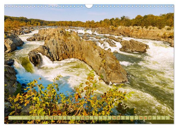 Produktbild: Virginia. Amerikanische Sch&ouml;nheit zwischen K&uuml;ste und Bergen (Wandkalender 2026 DIN A3 quer), CALVENDO Monatskalender