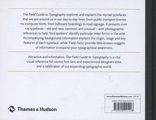 Produktbild: The Field Guide to Typography