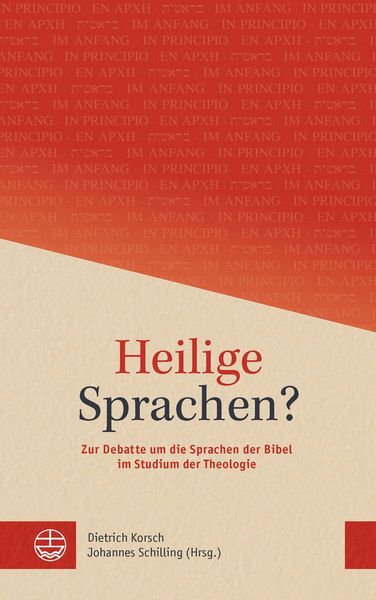 Produktbild: Heilige Sprachen?