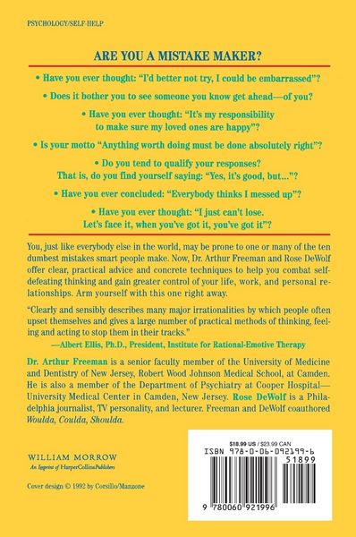 Produktbild: 10 Dumbest Mistakes Smart People Make and How to Avoid Them